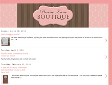 Tablet Screenshot of prairieboutique.blogspot.com