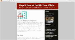 Desktop Screenshot of hepbclinic.blogspot.com