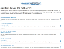 Tablet Screenshot of maxfuelpower.blogspot.com