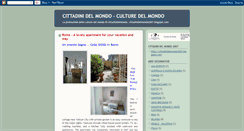 Desktop Screenshot of cittadinidelmondo2007culturedelmondo.blogspot.com