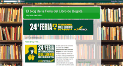 Desktop Screenshot of feriadellibrobogota.blogspot.com