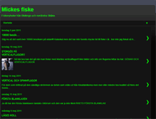 Tablet Screenshot of mickes-fiske.blogspot.com