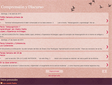 Tablet Screenshot of comprensionydiscurso.blogspot.com