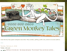Tablet Screenshot of greenmonkeytales.blogspot.com