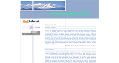 Desktop Screenshot of himalayanspring.blogspot.com