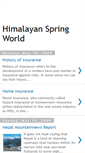 Mobile Screenshot of himalayanspring.blogspot.com