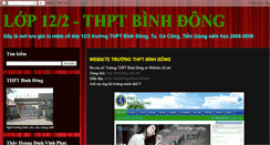 Desktop Screenshot of 122binhdong0809.blogspot.com