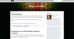 Desktop Screenshot of bloglawonline.blogspot.com