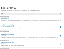 Tablet Screenshot of bloglawonline.blogspot.com
