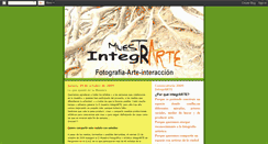 Desktop Screenshot of muestraintegrarte.blogspot.com
