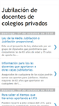 Mobile Screenshot of jubilaciondocente.blogspot.com