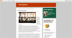 Desktop Screenshot of graziqueiroz.blogspot.com