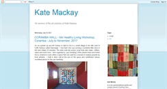 Desktop Screenshot of kate-mackay.blogspot.com