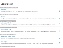 Tablet Screenshot of goose22.blogspot.com