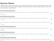 Tablet Screenshot of bizwomen.blogspot.com