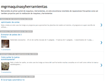 Tablet Screenshot of mgrmaquinasyherramientas.blogspot.com