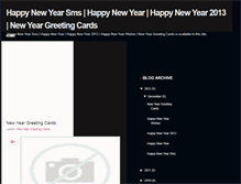 Tablet Screenshot of happynewyear2011greetingcards.blogspot.com