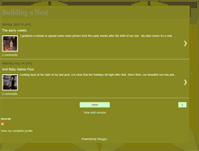 Tablet Screenshot of building-a-nest.blogspot.com