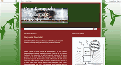 Desktop Screenshot of cemkaragozlu.blogspot.com