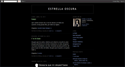 Desktop Screenshot of estrellaoscura.blogspot.com