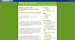 Desktop Screenshot of golf-expert.blogspot.com