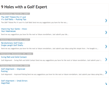 Tablet Screenshot of golf-expert.blogspot.com