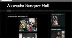 Desktop Screenshot of akwaabahall.blogspot.com