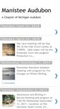 Mobile Screenshot of manisteeaudubon.blogspot.com