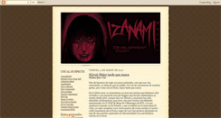 Desktop Screenshot of izanamiworks.blogspot.com