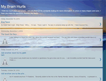 Tablet Screenshot of hurts-my-brain.blogspot.com