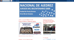 Desktop Screenshot of bicentenarioajedrez2009.blogspot.com