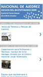 Mobile Screenshot of bicentenarioajedrez2009.blogspot.com