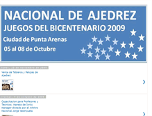 Tablet Screenshot of bicentenarioajedrez2009.blogspot.com