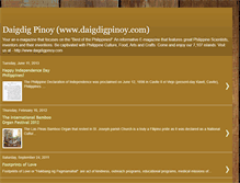 Tablet Screenshot of daigdigpinoy.blogspot.com