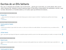 Tablet Screenshot of escritosdeunelfosolitario.blogspot.com