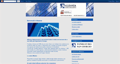 Desktop Screenshot of alleanzareggio.blogspot.com