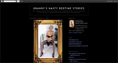 Desktop Screenshot of grannysnastystories.blogspot.com