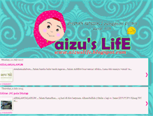 Tablet Screenshot of aizuslife.blogspot.com