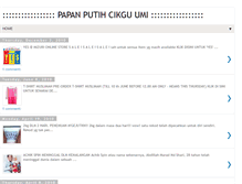 Tablet Screenshot of papanputihcikgumi.blogspot.com