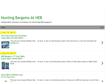 Tablet Screenshot of hebbargainhunter.blogspot.com