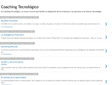 Tablet Screenshot of coachtecnologico.blogspot.com