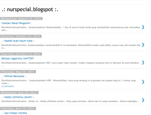 Tablet Screenshot of nurspecial.blogspot.com