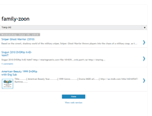Tablet Screenshot of family-zoon.blogspot.com
