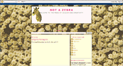 Desktop Screenshot of nota-zebra.blogspot.com