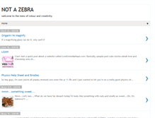 Tablet Screenshot of nota-zebra.blogspot.com