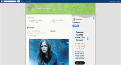 Desktop Screenshot of beautifulavrillavigne.blogspot.com