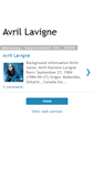 Mobile Screenshot of beautifulavrillavigne.blogspot.com