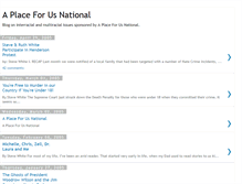 Tablet Screenshot of aplaceforusnational.blogspot.com
