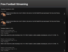 Tablet Screenshot of free-football-streaming.blogspot.com