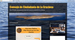 Desktop Screenshot of consejodeciudadaniadelagraciosa.blogspot.com